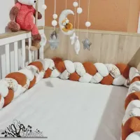 Tresse de lit - Renards et Copains d'Automne