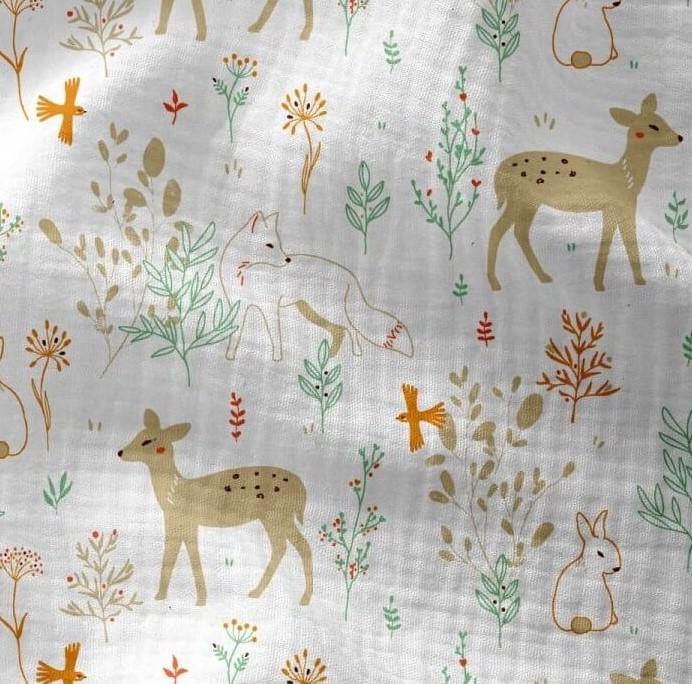 Biche et Lapin - Double gaze