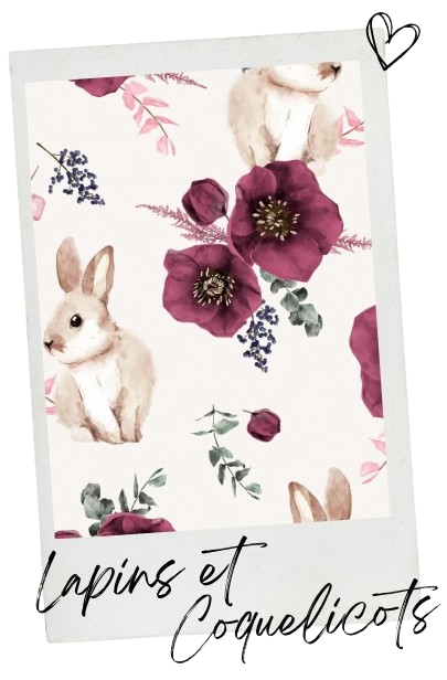 Lapin et Coquelicot
