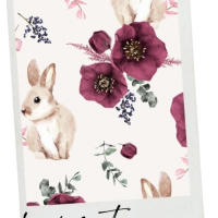 Lapin et Coquelicot