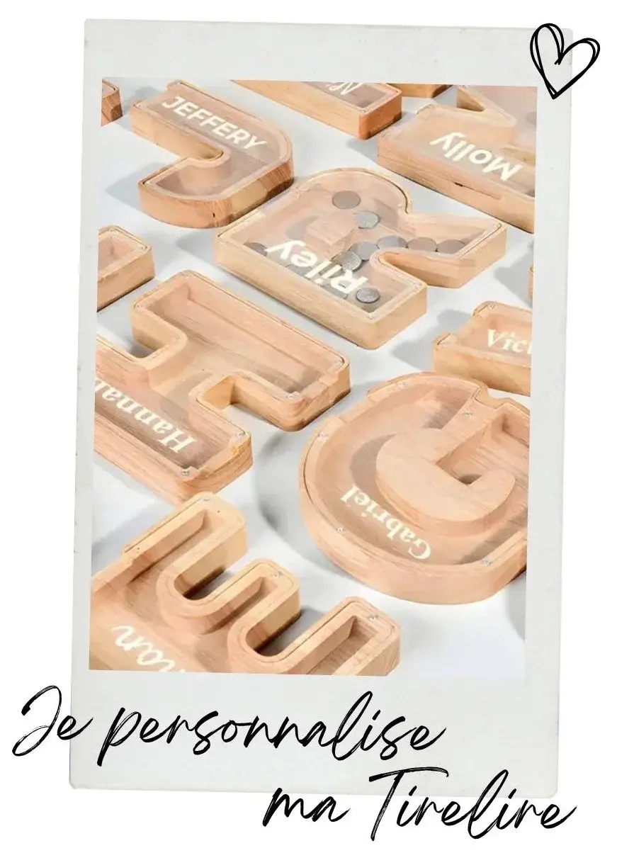 Tirelire Lettre