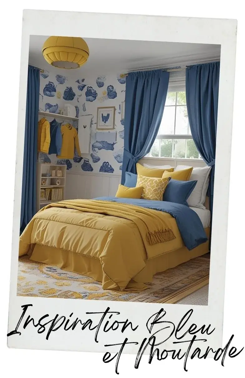Inspiration Bleue / Moutarde