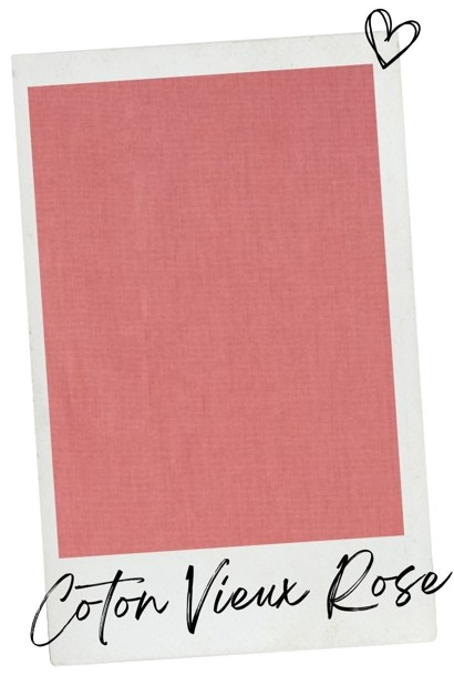 Coton Vieux rose