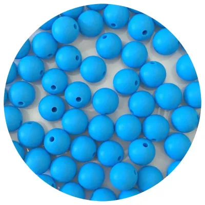 Silicone et Bois - Bleu ciel