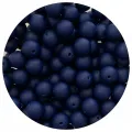 Silicone et Bois - Bleu marine