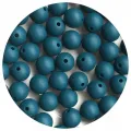 Silicone et Bois - Bleu Niagara
