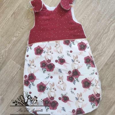 Gigoteuse 0/6mois *DISPO* : Lapin et Coquelicot  
