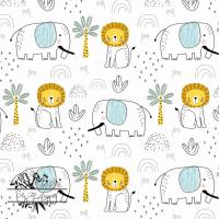 Lion et elephant afa 1