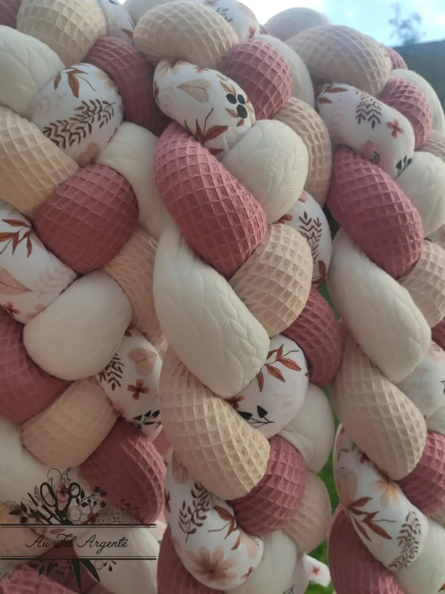 Tresse de Lit Douceur Florale 