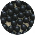 Silicone et Bois - Noir