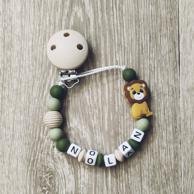 Perles silicone Lion