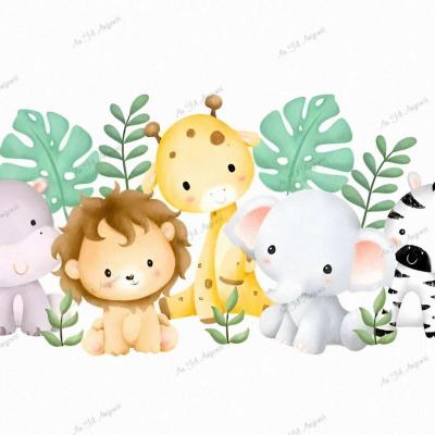Rangement de lit : Panneau - Safari Baby  