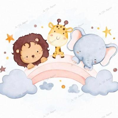 Rangement de lit : Panneau - Safari Dream  